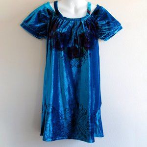 Hype Girls Velveteen Gypsy Rose Top